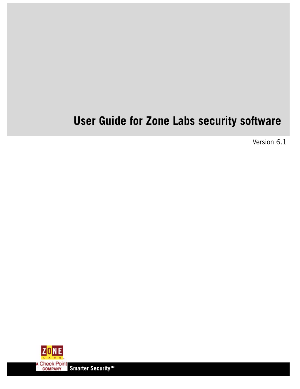 Zonealarm Pro User Guide