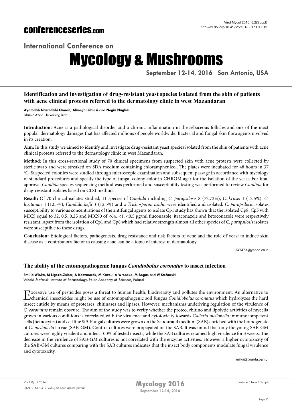 Mycology & Mushrooms