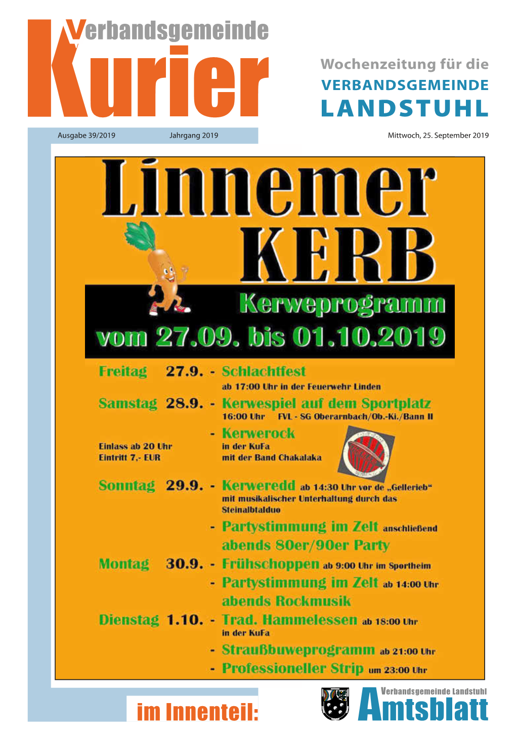 Ausgabe 39 Vom 25.09.2019