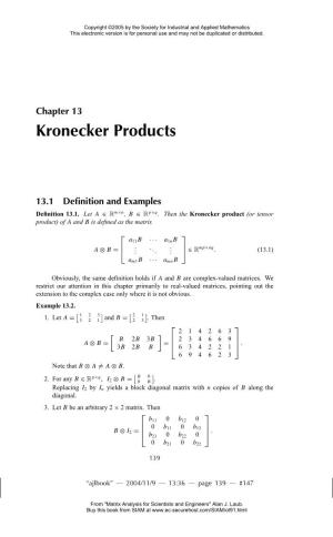 Kronecker Products