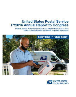United States Postal Service FY2016 Annual Report to Congress