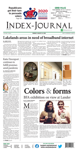 Lakelands Areas in Need of Broadband Internet by JAMES HICKS High-Speed Internet Overlap the Rural Own Their Own Broadband Internet Rep