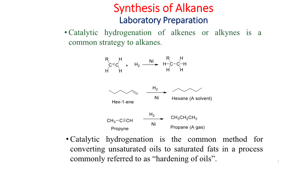 synthesis-of-alkanes-laboratory-preparation-catalytic-hydrogenation