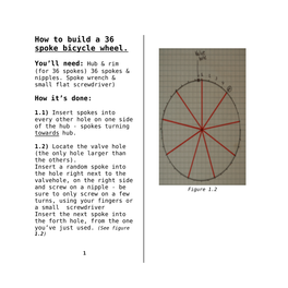 How to Build a 36 Spoke Bicycle Wheel