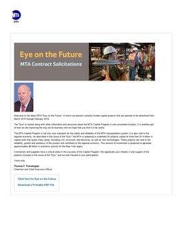 Eye on the Future Download a Printable PDF File
