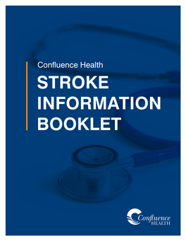 STROKE INFORMATION BOOKLET Table of Contents ___