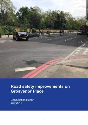 Road Safety Improvements on Grosvenor Place