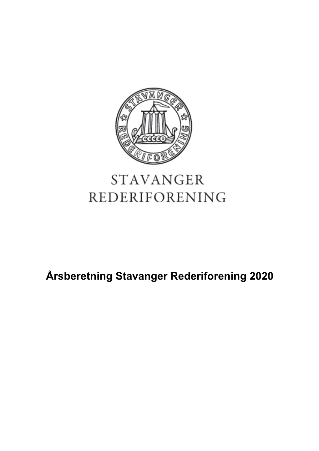 Årsberetning Stavanger Rederiforening 2020