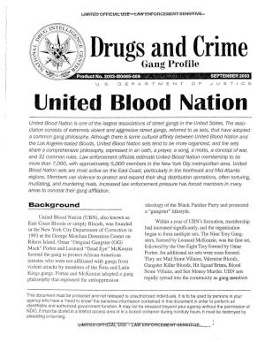 United Blood Nation