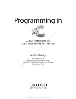 Programming In