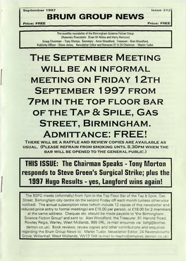 BSFG News 312 September 1997