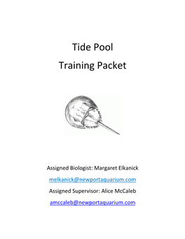Tide Pool Training Packet