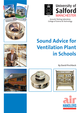 Sound Advice for Ventilation Plant in Schools