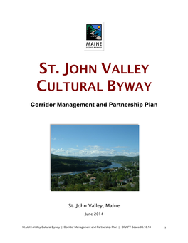 St. John Valley Cultural Byway