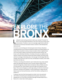 Consider the Bronx, One of the Hottest Destinations in the City for Day Trips, Dining, Sports L and Recreation