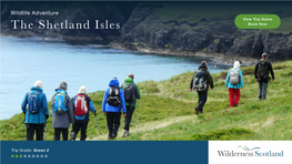 Wildlife Adventure View Trip Dates the Shetland Isles Book Now