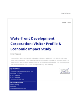 Visitor Profile and Economic Impact Study Report