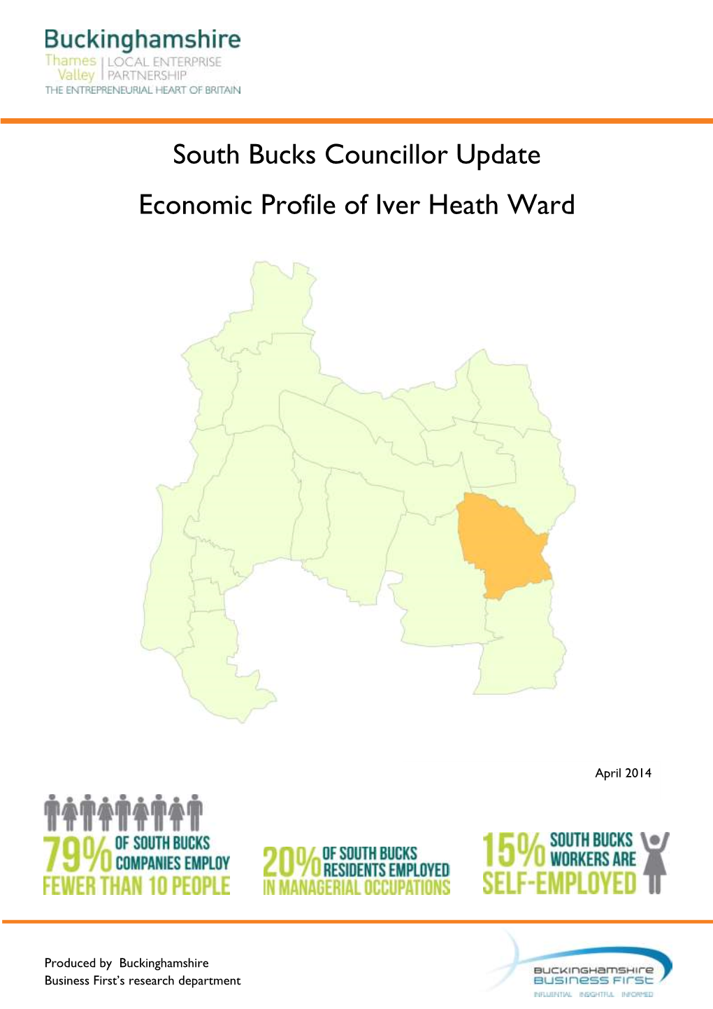 South Bucks Councillor Update Economic Profile of Iver Heath Ward
