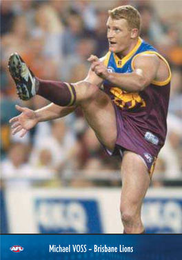 Michael VOSS – Brisbane Lions KICKING