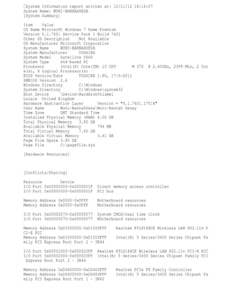 WUNI-BANNAHSESA [System Summary]