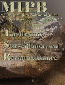 Military Intelligence Professional Bulletin, July-September 2010