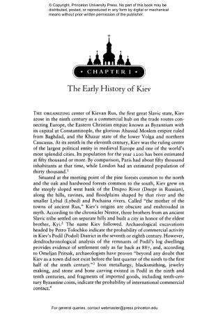 The Early History of Kiev
