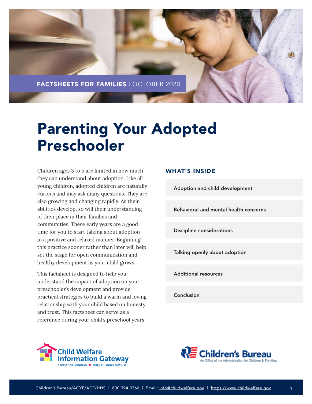 Parenting Your Adopted Preschooler