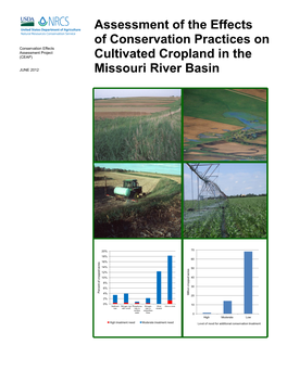Assessment of the Effects of Conservation Practices on Cultivated Cropland in the Missouri River Basin