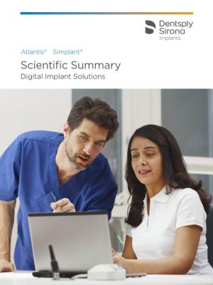 Scientific Summary, Digital Implant Solutions