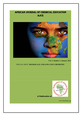 African Journal of Chemical Education Ajce