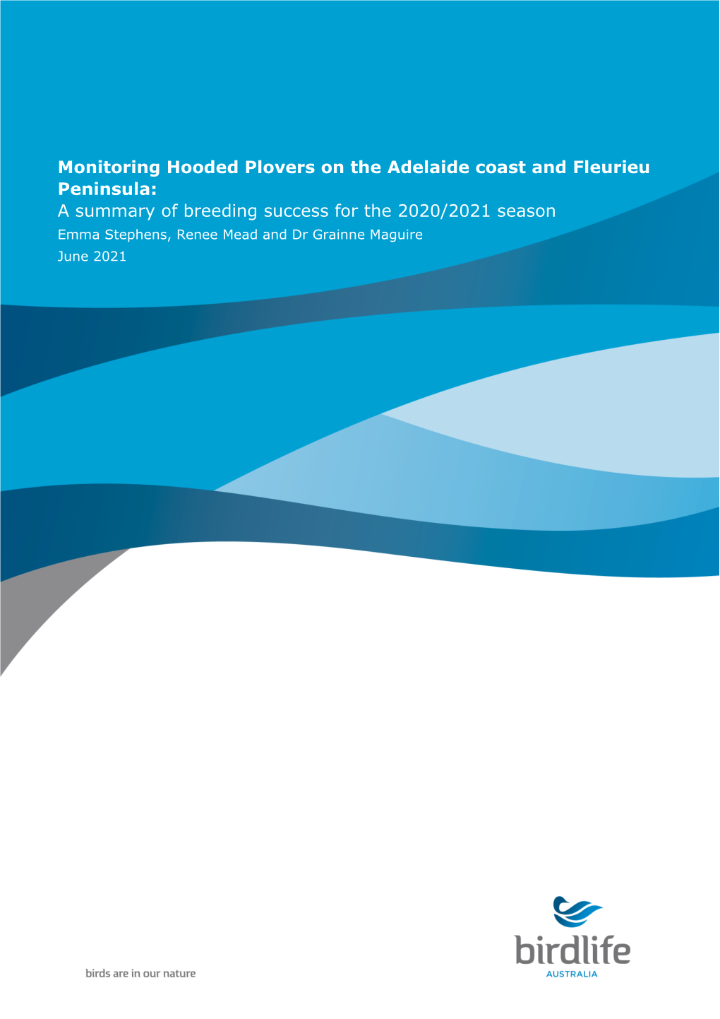Hooded Plover Breeding Report, Adelaide Coast and Fleurieu Peninsula