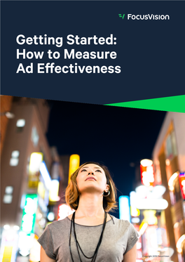 Getting Started: How to Measure Ad Effectiveness