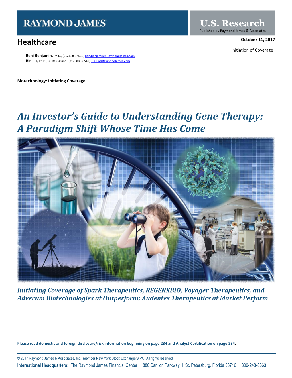 An Investor's Guide to Understanding Gene Therapy