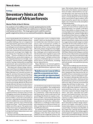 Inventory Hints at the Future of African Forests