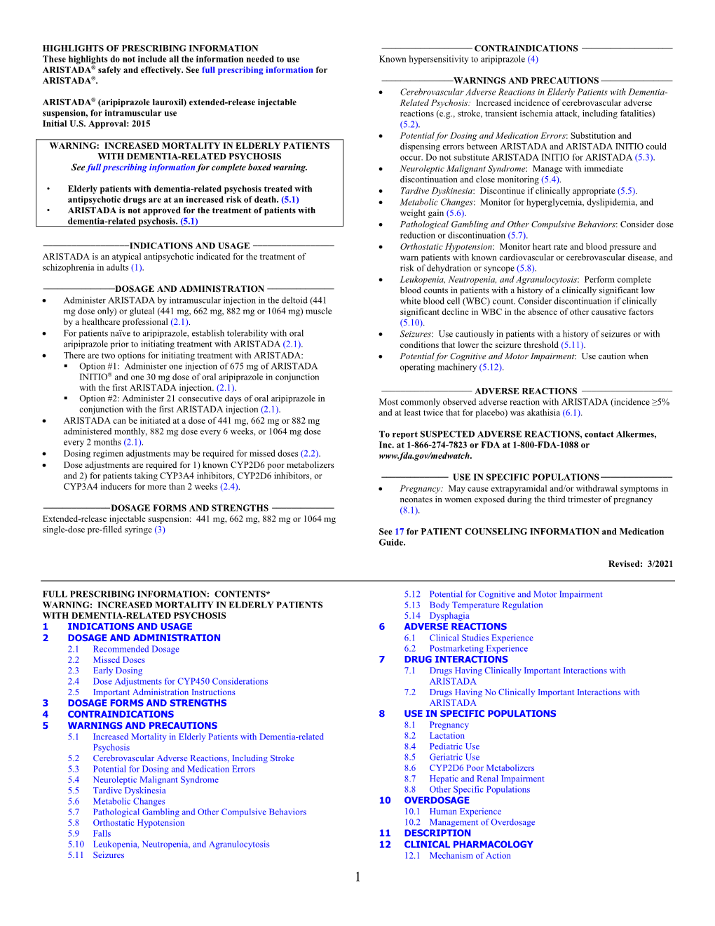 Prescribing Information