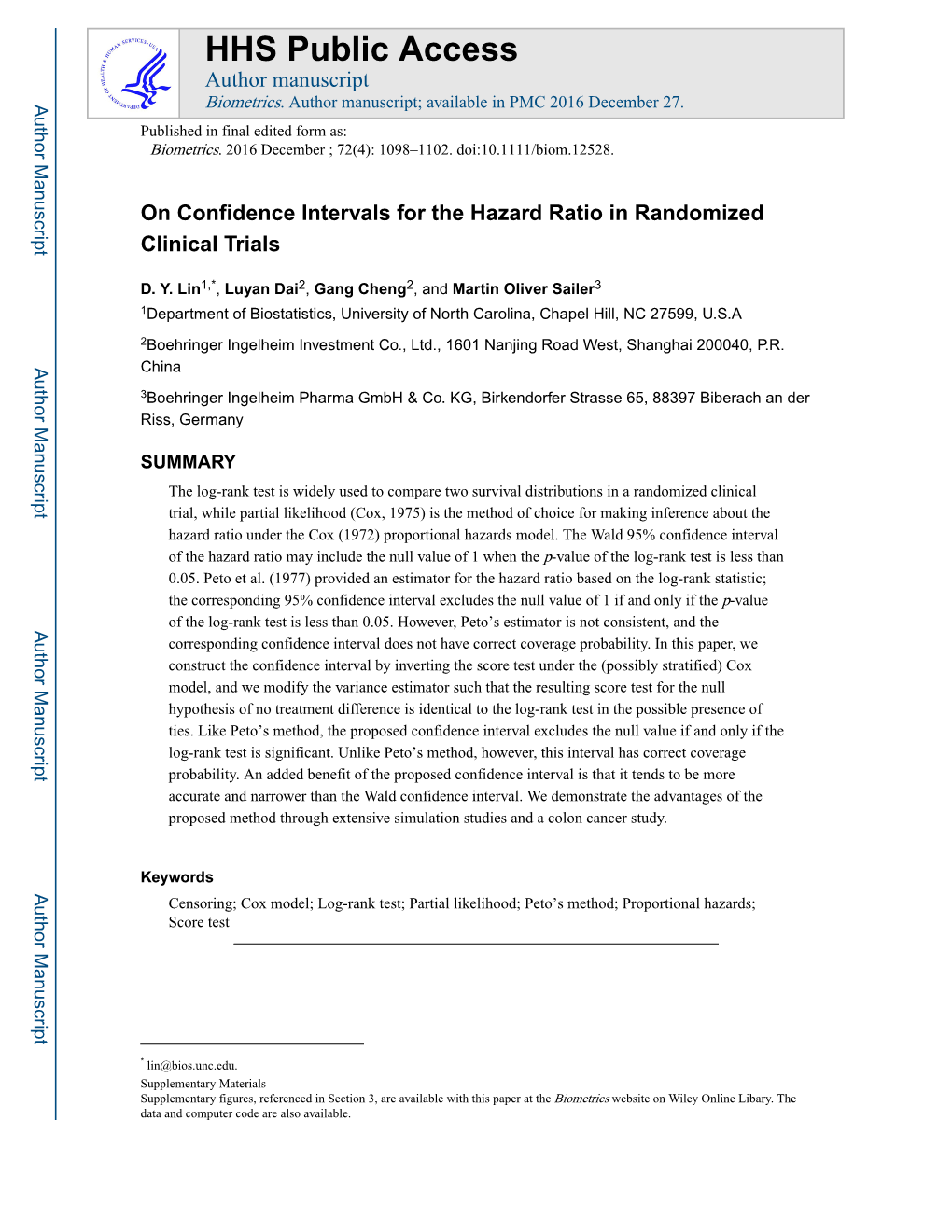 on-confidence-intervals-for-the-hazard-ratio-in-randomized-clinical