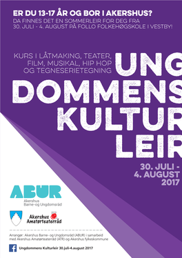 Ung Dommens Kultur Leir 30