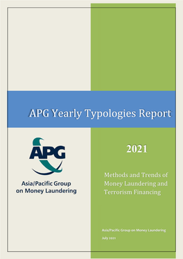 2021 APG Yearly Typologies Report