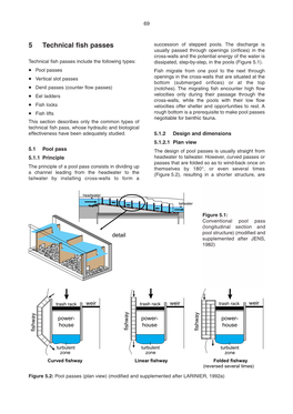 5 Technical Fish Passes Succession of Stepped Pools