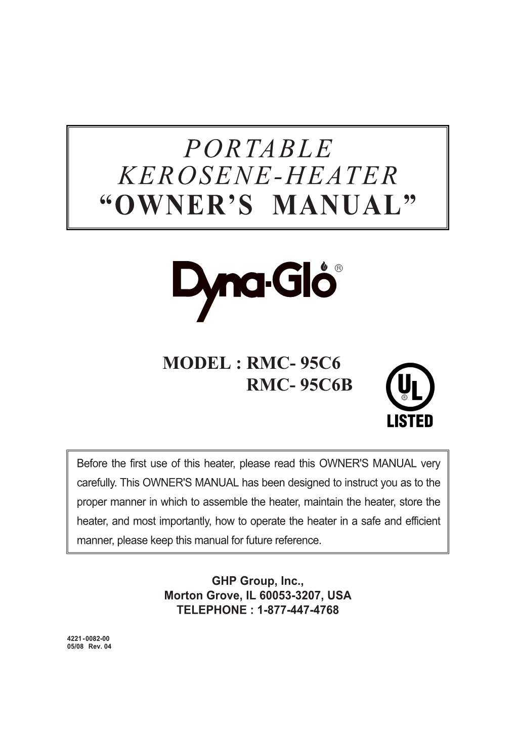 “Owner's Manual”