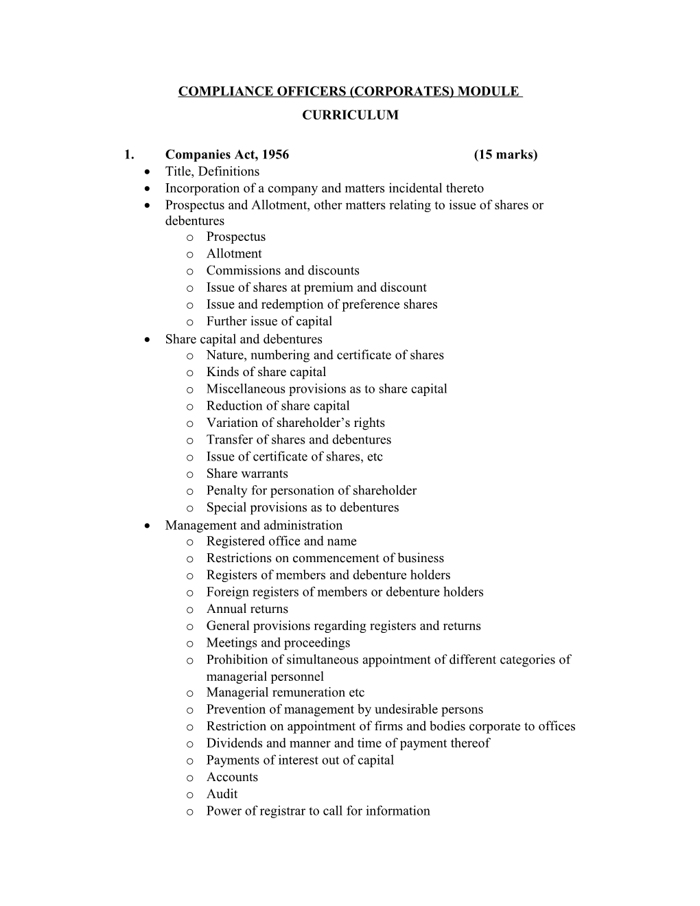 Capital Market (Dealers) Module - 009