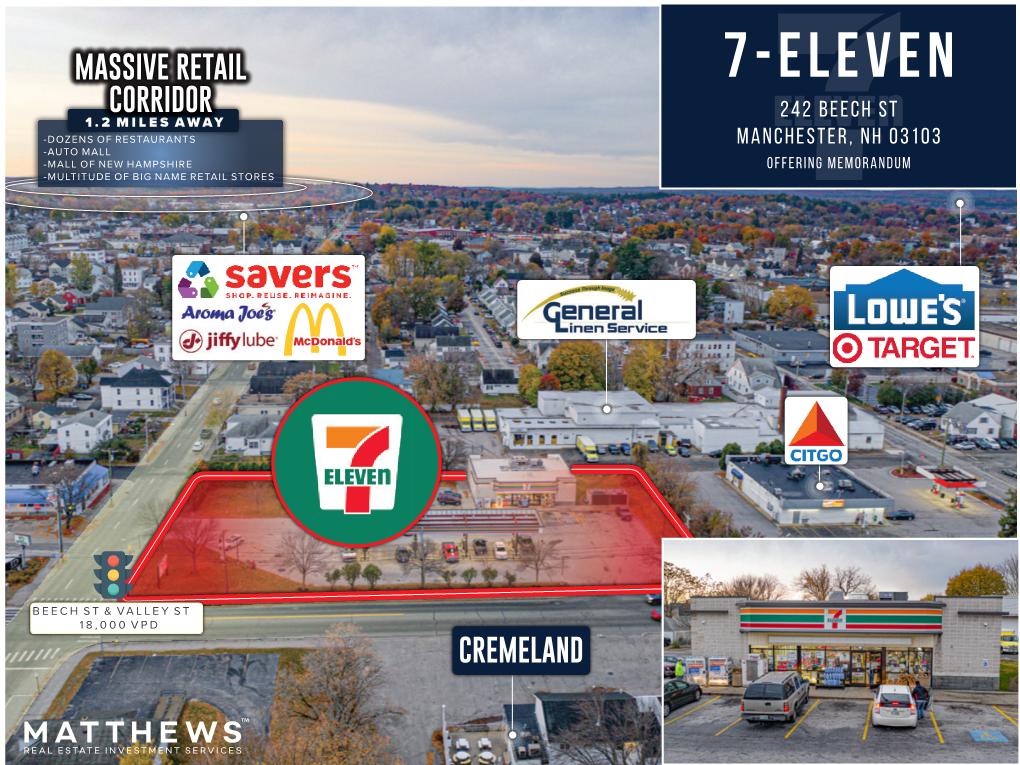 7-Eleven | 242 Beech St, Manchester, NH 03103