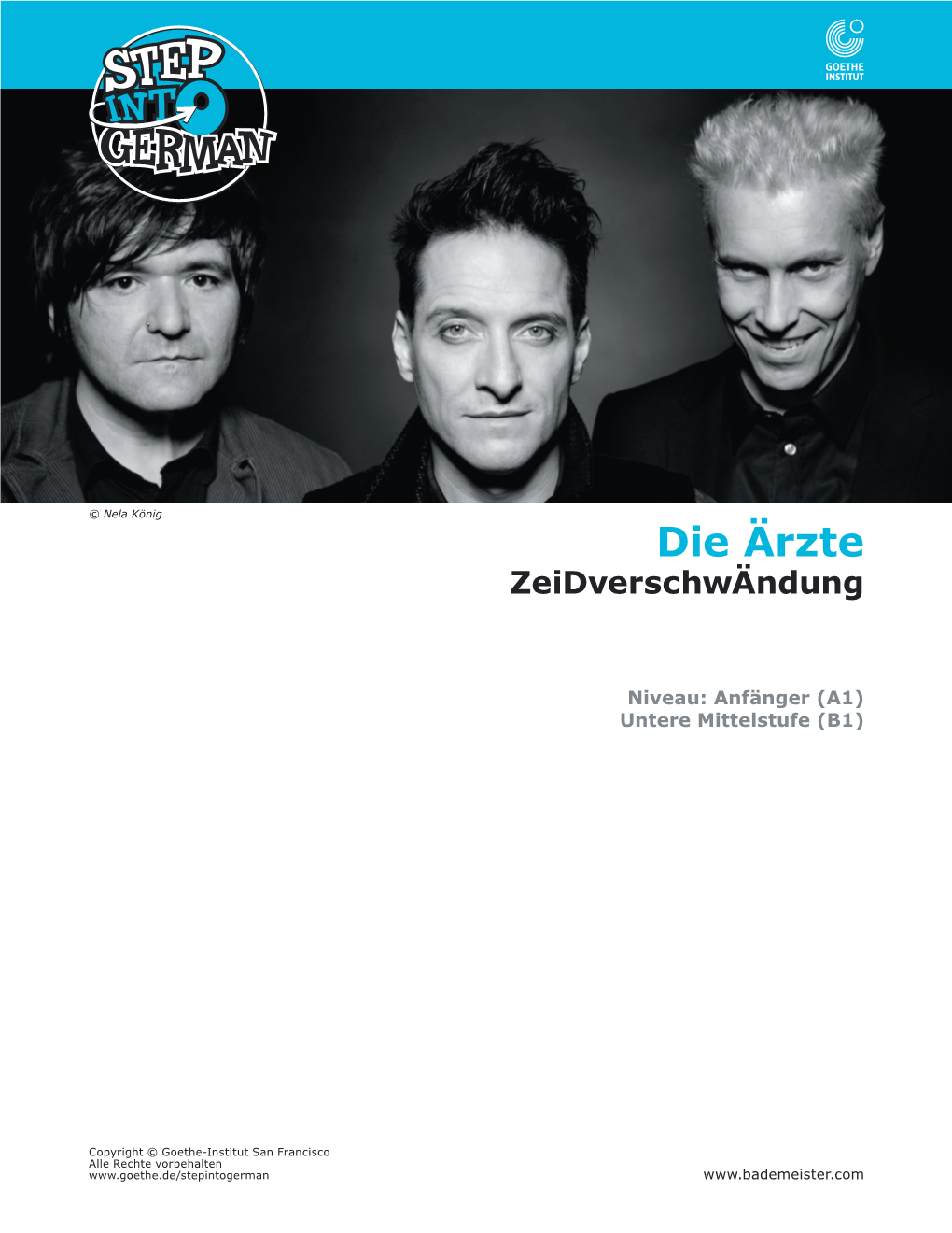 Die Ärzte – Zeidverschwändung