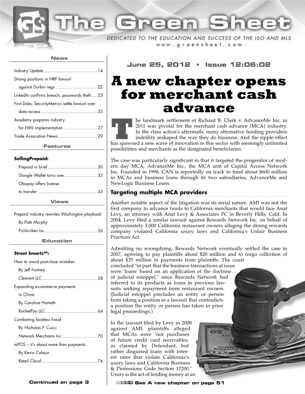 A New Chapter Opens for Merchant Cash Advance