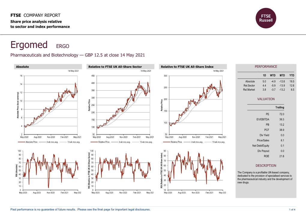 FTSE Factsheet