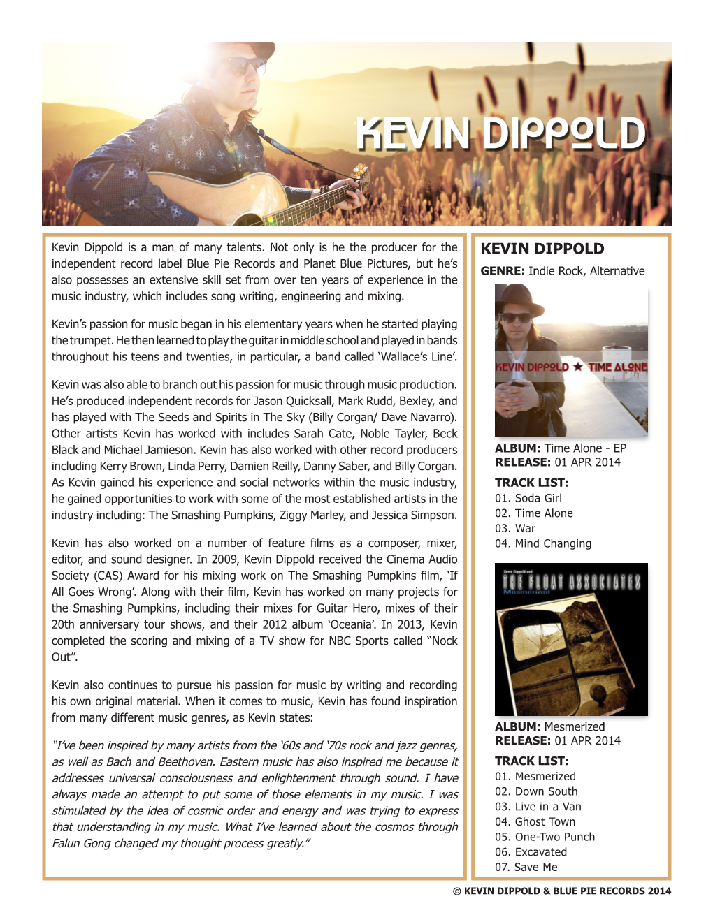 Kevin Dippold BIO V060614