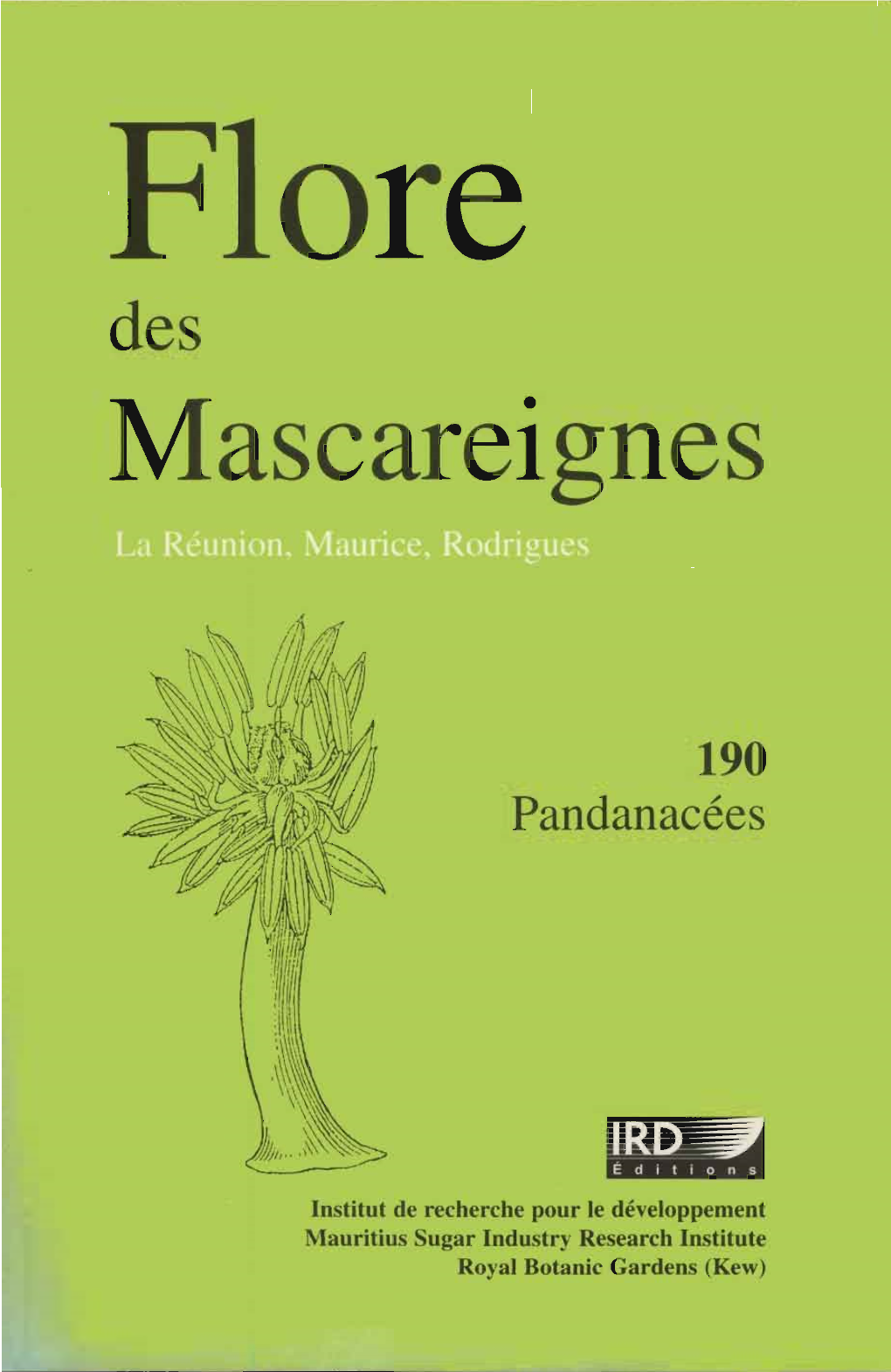 La Réunion, Maurice, Rodrigues : 190. Pandanacées