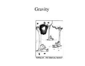 Gravity Anomaly Measuring Gravity