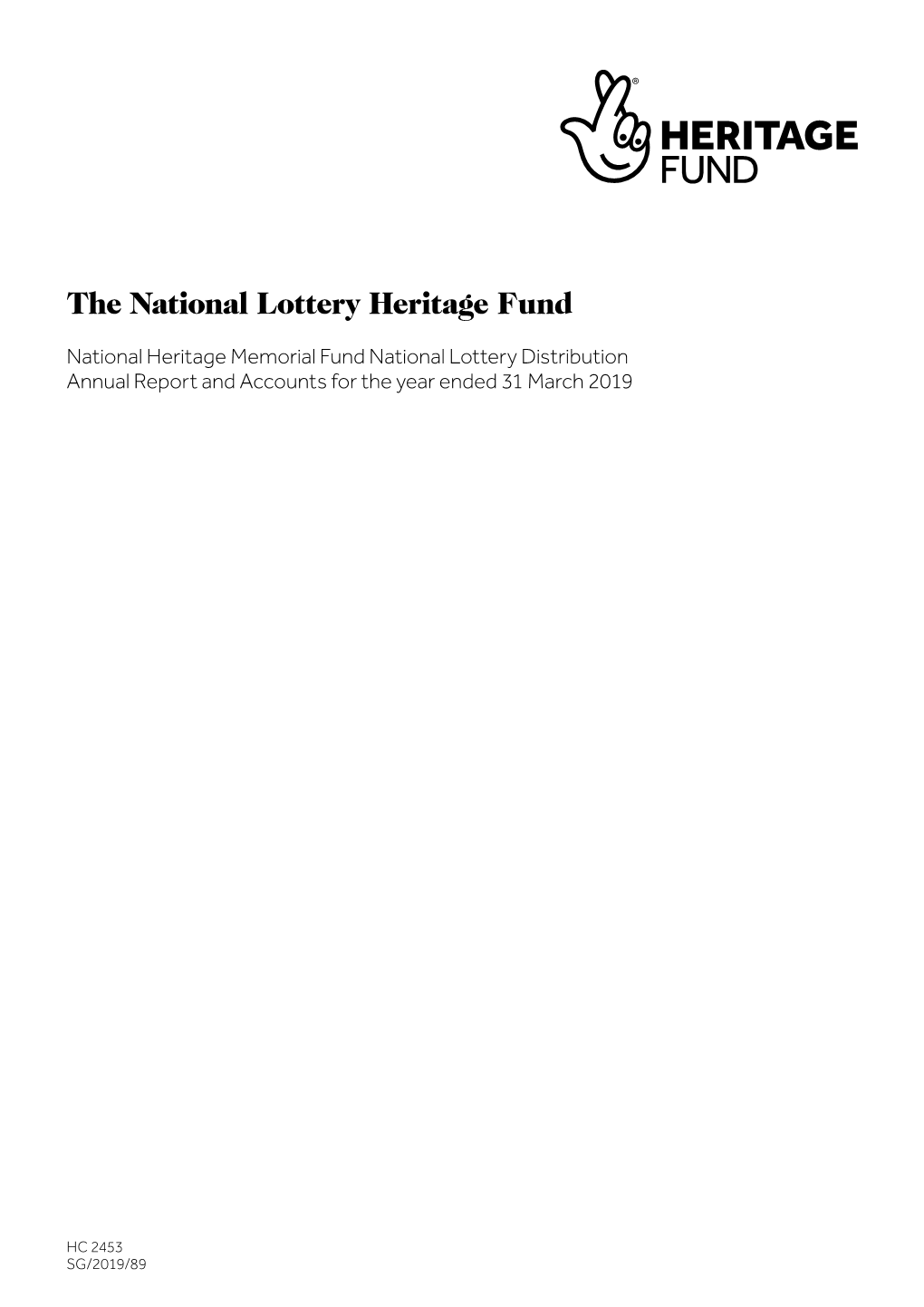 The National Lottery Heritage Fund