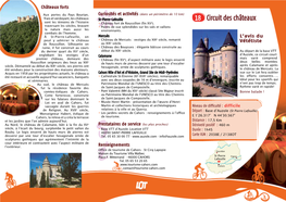 18 Circuit Des Châteaux Sont Les Témoins De L’Histoire ﬁ Château Fort De Roussillon (Fin Xve)
